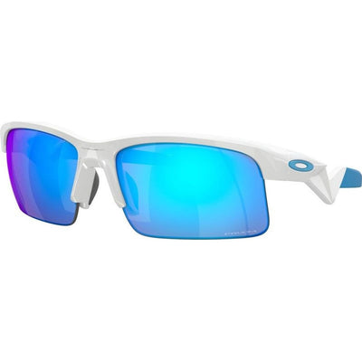Capacitor, Polished White/Prizm Sapphire Lenses