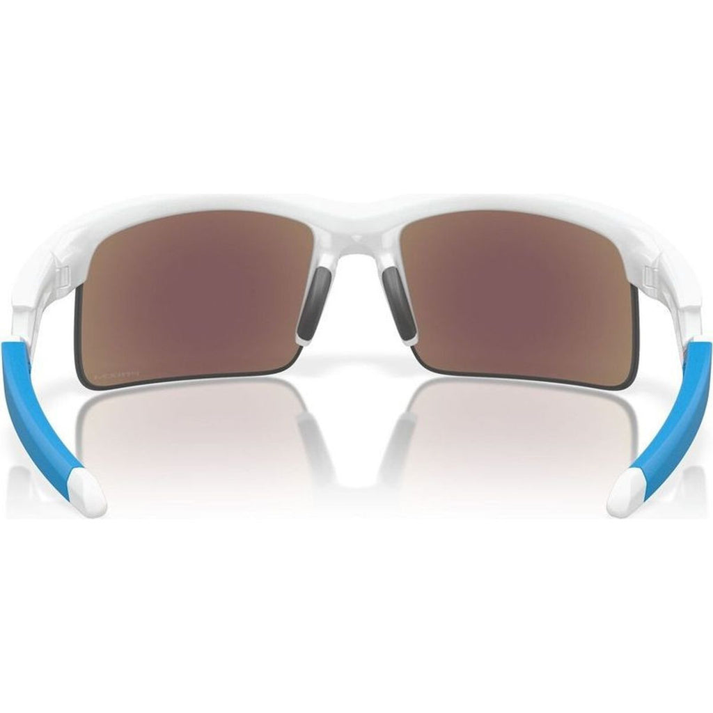 Capacitor, Polished White/Prizm Sapphire Lenses