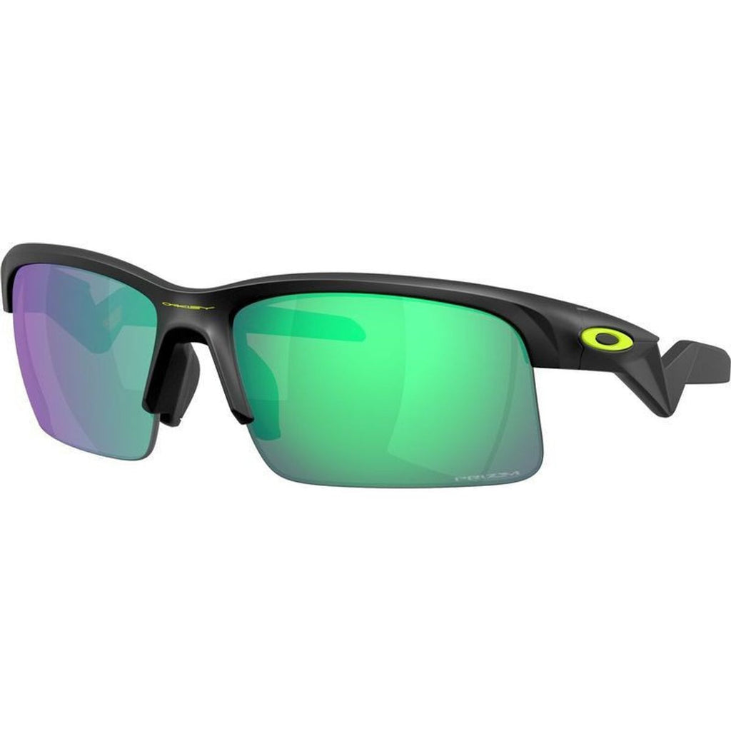 Capacitor, Matte Black/Prizm Road Jade Lenses