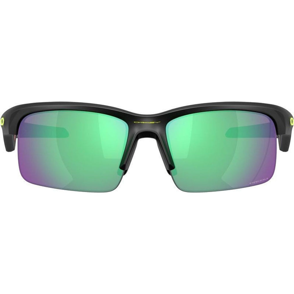 Capacitor, Matte Black/Prizm Road Jade Lenses