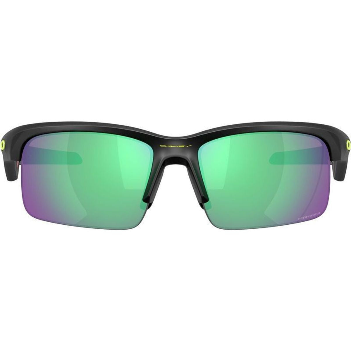 Capacitor, Matte Black/Prizm Road Jade Lenses