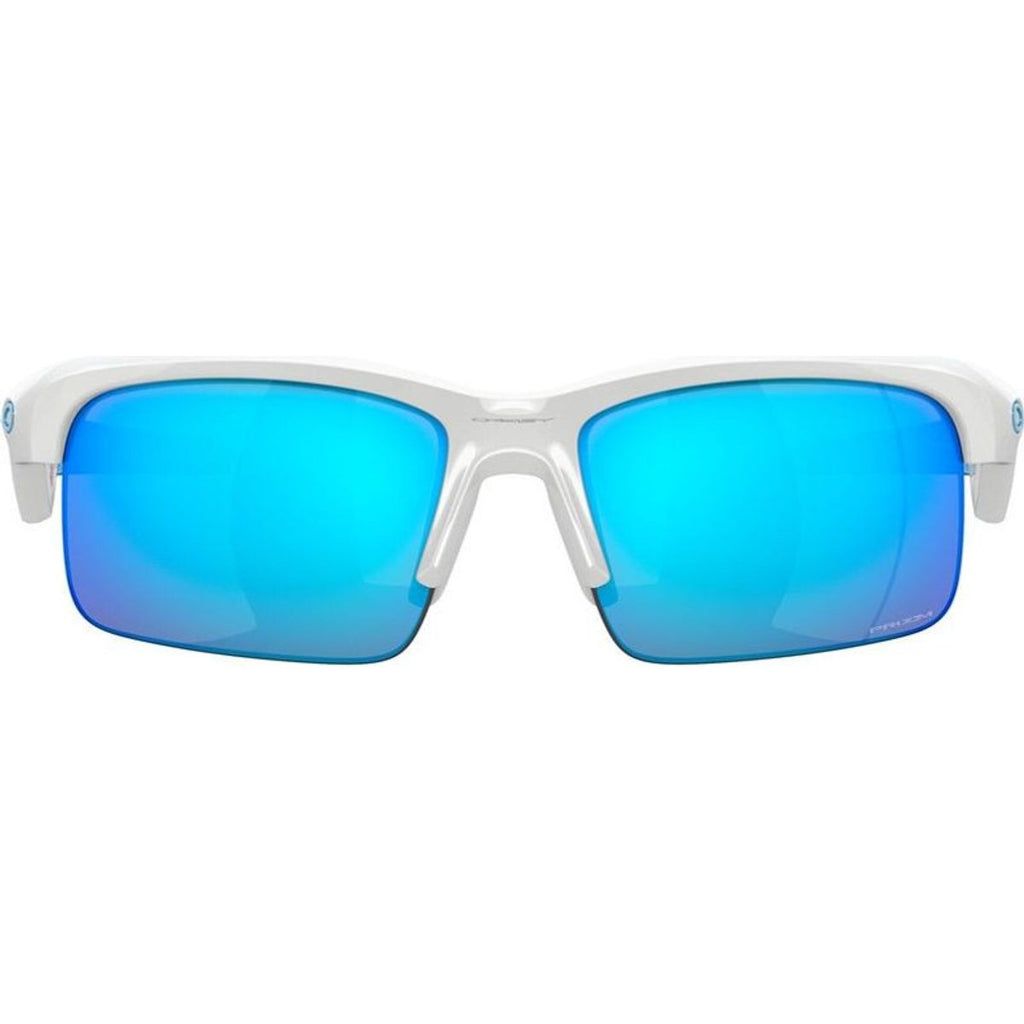 Capacitor, Polished White/Prizm Sapphire Lenses