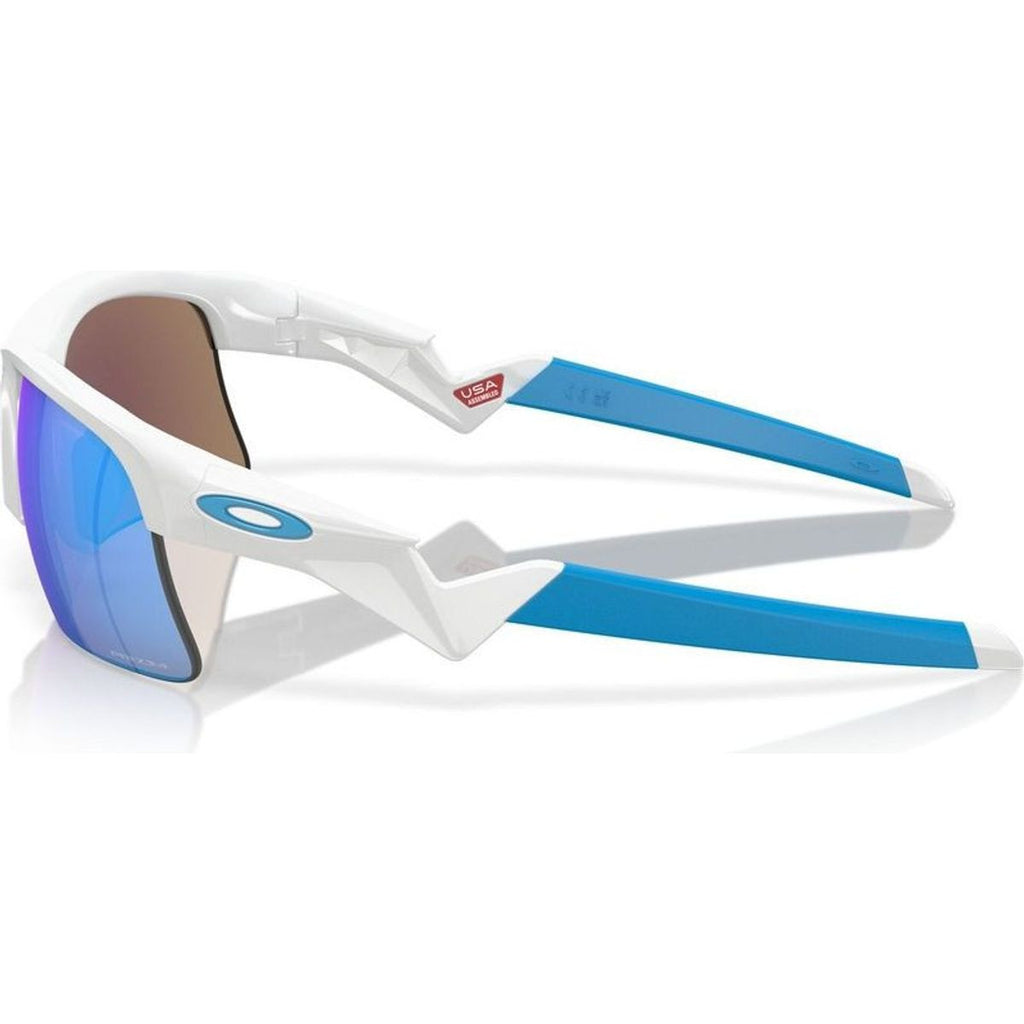 Capacitor, Polished White/Prizm Sapphire Lenses