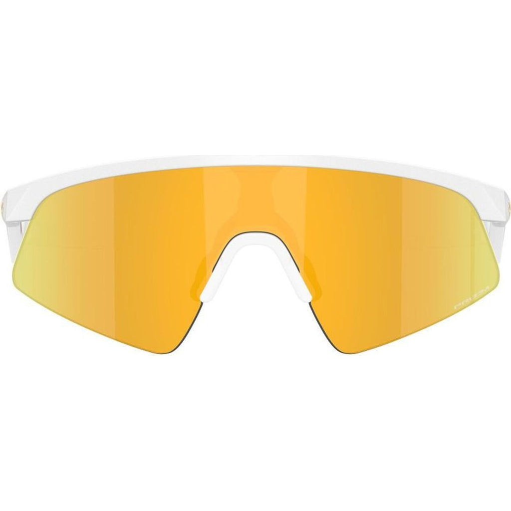 Resistor Sweep, Matte White/Prizm 24k Lenses