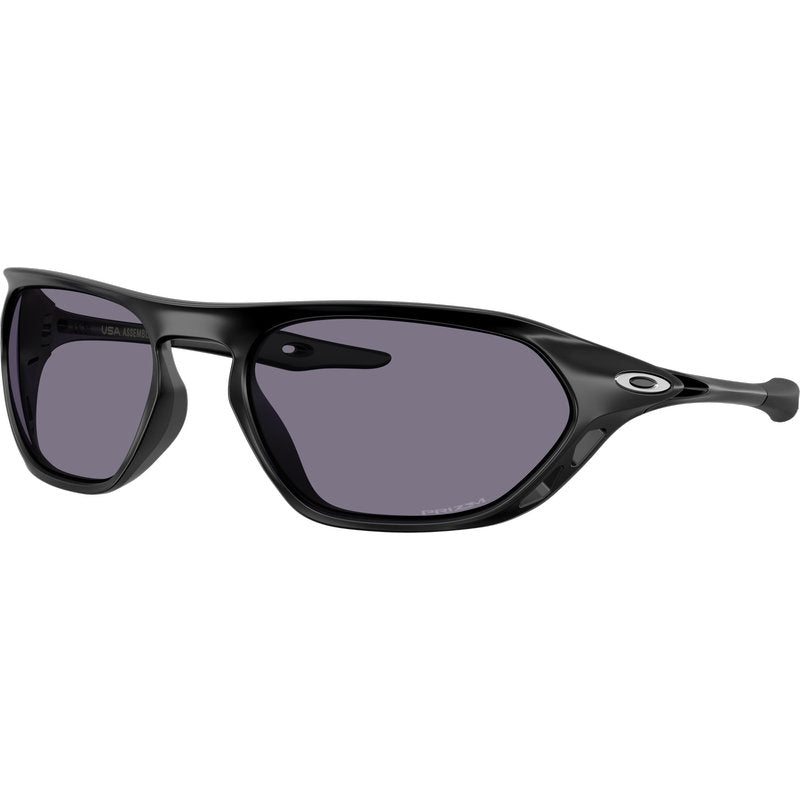 Oakley Cage Jacket Matte Black Prizm Grey Angle