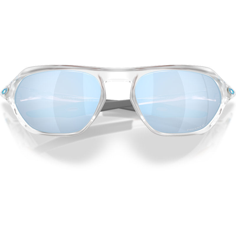 Oakley Cage Jacket Matte Clear Prizm Deep Water Polarised Front2