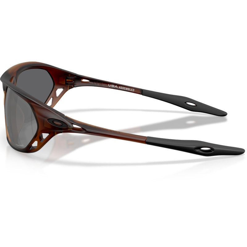 Oakley Cage Jacket Matte Rootbeer Prizm Black Side