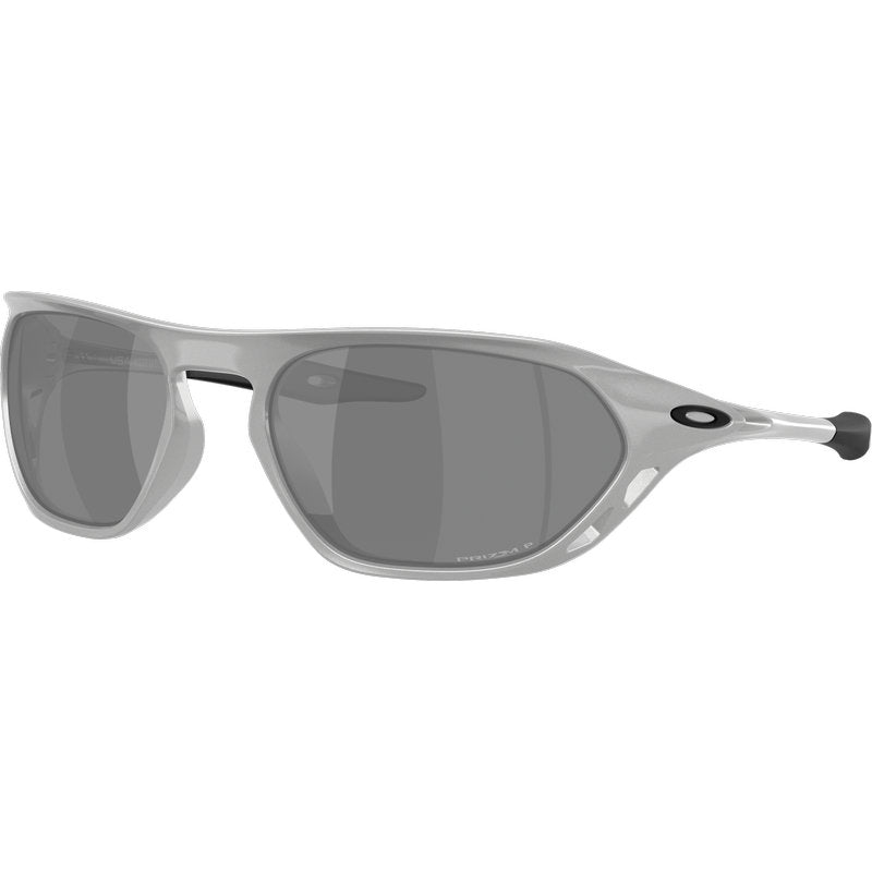 Oakley Cage Jacket X-Silver Prizm Black Polarised Angle