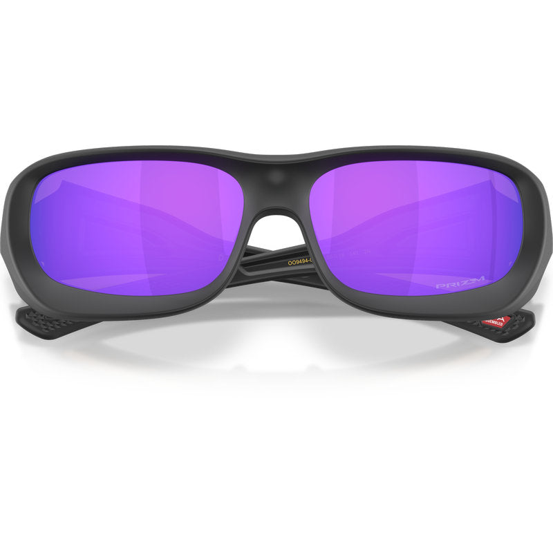 Oakley De Soto Black Suede Prizm Violet Front2