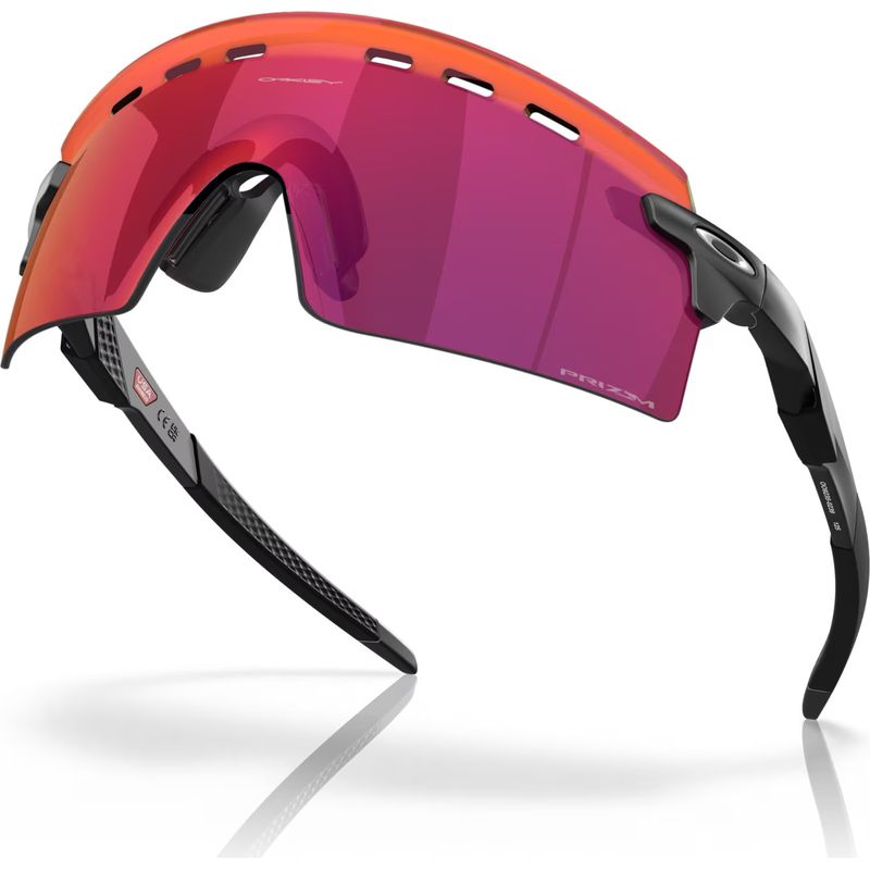 Oakley Encoder Strike Vented Matte Black Prizm Road Angle2