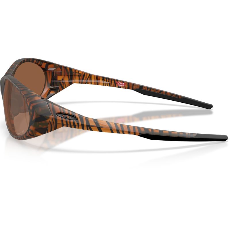 Oakley Eyejacket Redux Dark Amber Bengal Prizm Tungsten Side