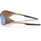 Oakley Eyejacket Redux Matte Brown Smoke Prizm Deep Water Polarised Side