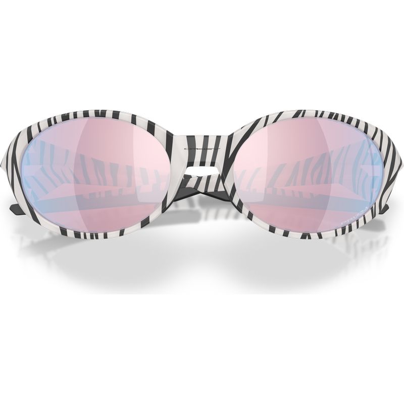 Oakley Eyejacket Redux Transparent Vapour Bengal Prizm Snow Sapphire Front2