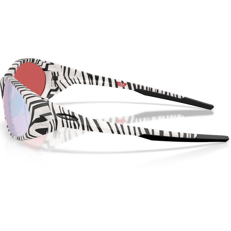 Oakley Eyejacket Redux Transparent Vapour Bengal Prizm Snow Sapphire Side