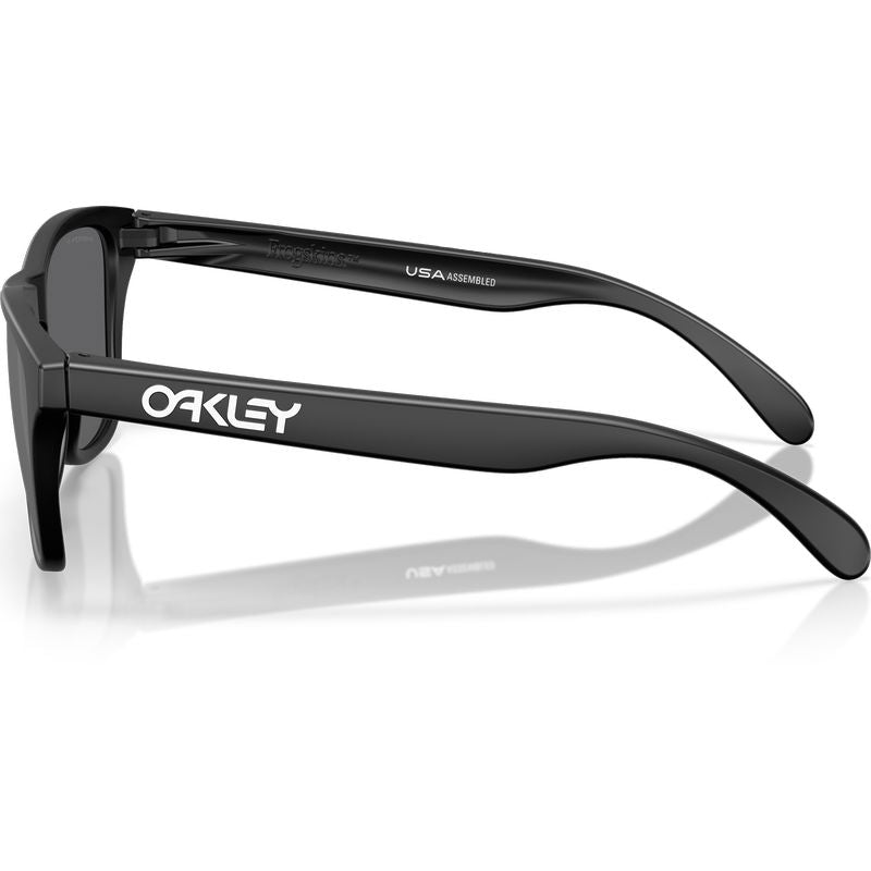 Oakley Frogskins S Matte Black Prizm Black Polarised Side