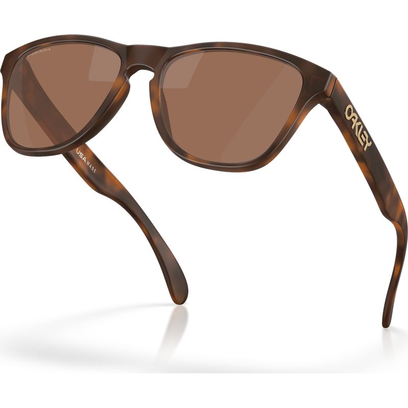 Oakley Frogskins S Matte Tortoise Prizm Tungsten Angle2