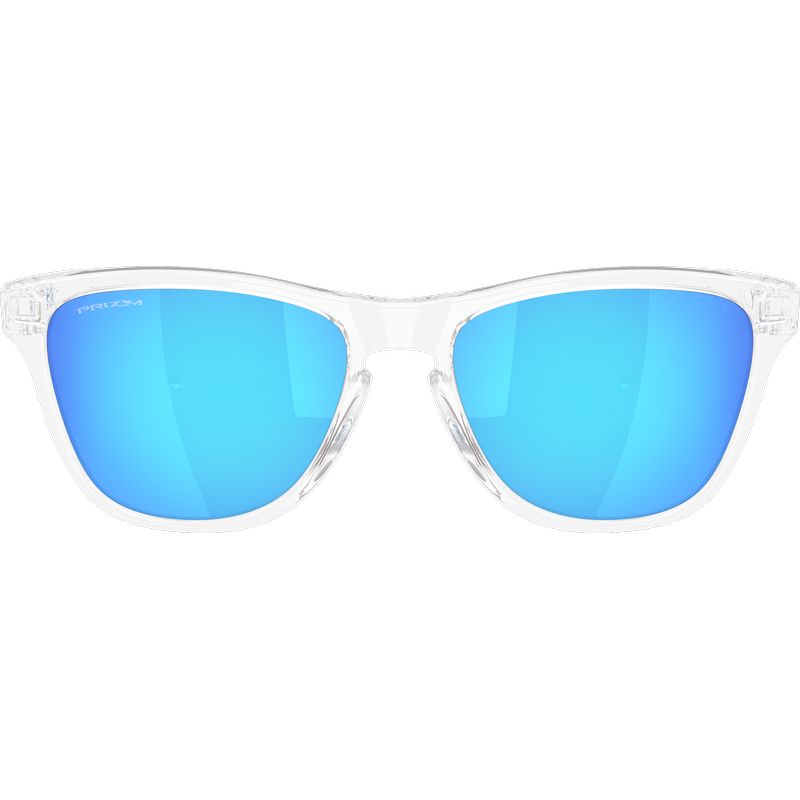 Oakley Frogskins S Polished Clear Prizm Sapphire Front