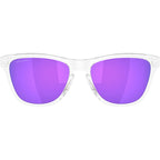 Oakley Frogskins S Polished Clear Prizm Violet Front