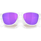 Oakley Frogskins S Polished Clear Prizm Violet Front2