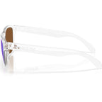 Oakley Frogskins S Polished Clear Prizm Violet Side