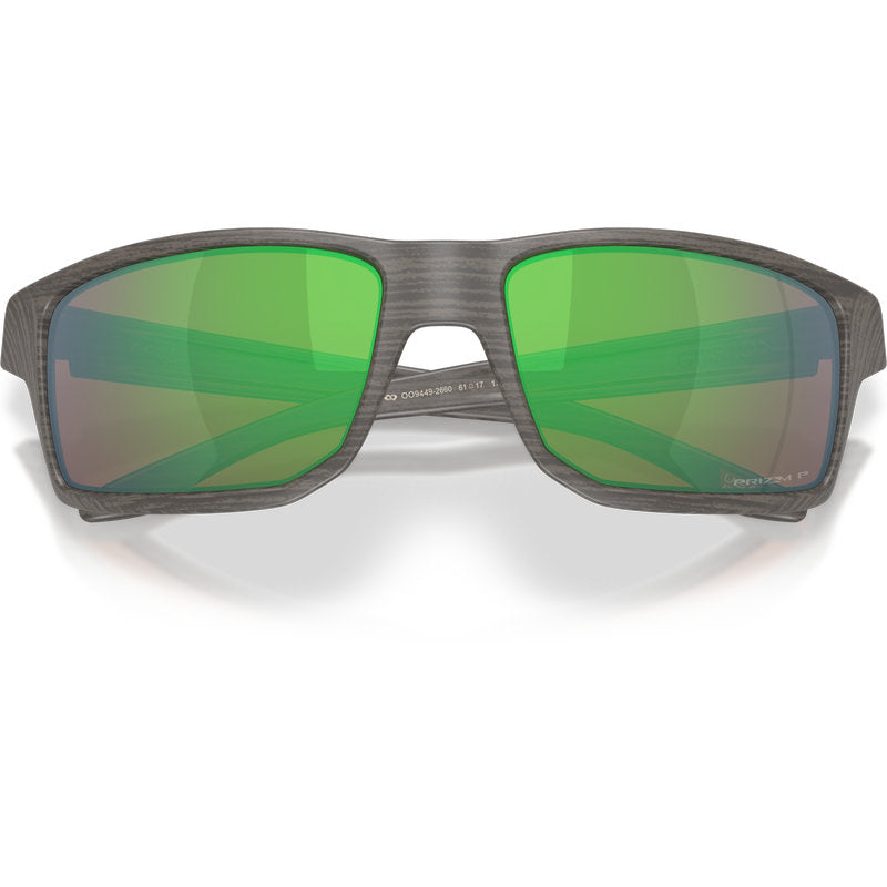 Oakley Gibston Woodgrain Prizm Shallow Water Polarised Front2