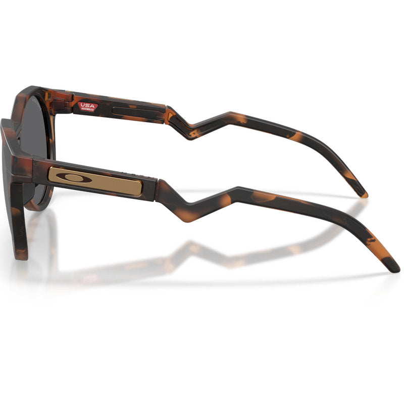 Oakley HSTN Matte Tortoise Prizm Black Side