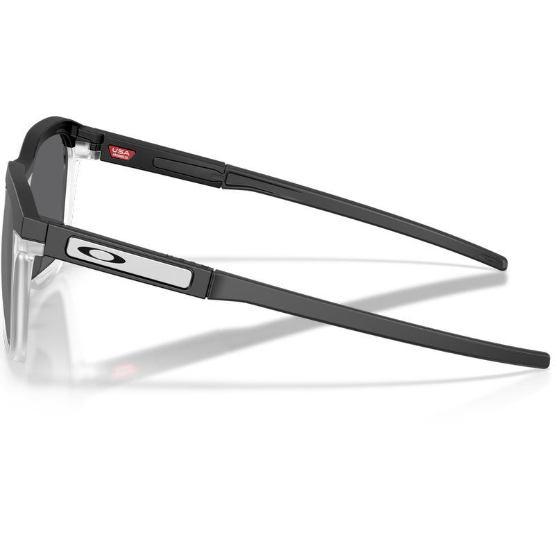Oakley HSTN SQ 2.0 Matte Black Prizm Black Polarised Side