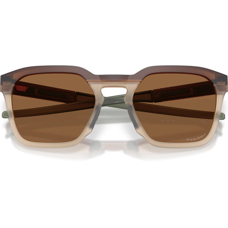 Oakley HSTN SQ 2.0 Matte Rootbeer Prizm Bronze Front2