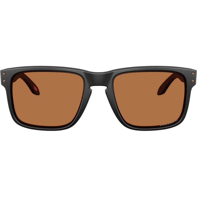Oakley Holbrook Matte Black Prizm Bronze Polarised Front