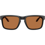 Oakley Holbrook Matte Black Prizm Bronze Polarised Front