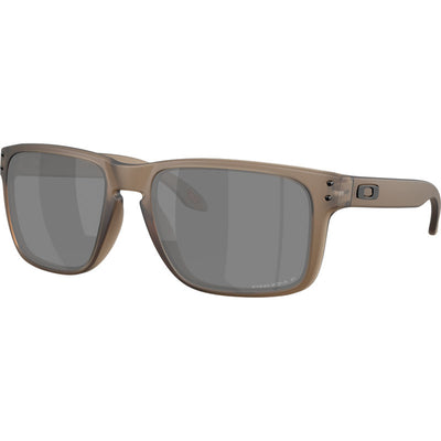 Oakley Holbrook XL Matte Brown Smoke Prizm Black Polarised Angle
