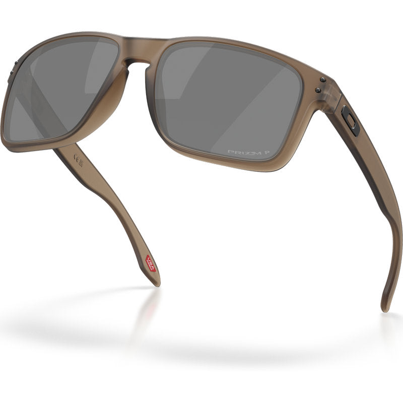 Oakley Holbrook XL Matte Brown Smoke Prizm Black Polarised Angle2