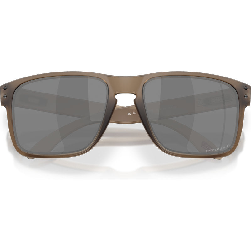 Oakley Holbrook XL Matte Brown Smoke Prizm Black Polarised Front2