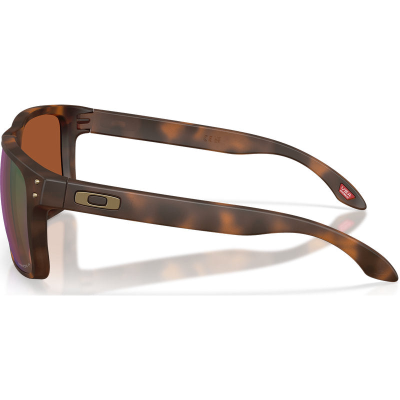 Oakley Holbrook XL Matte Tortoise Prizm Shallow Water Polarised Side