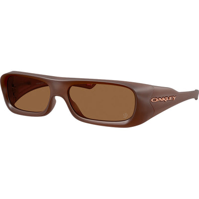 Oakley Permian Matte Transparent Mahogany Prizm Bronze Angle