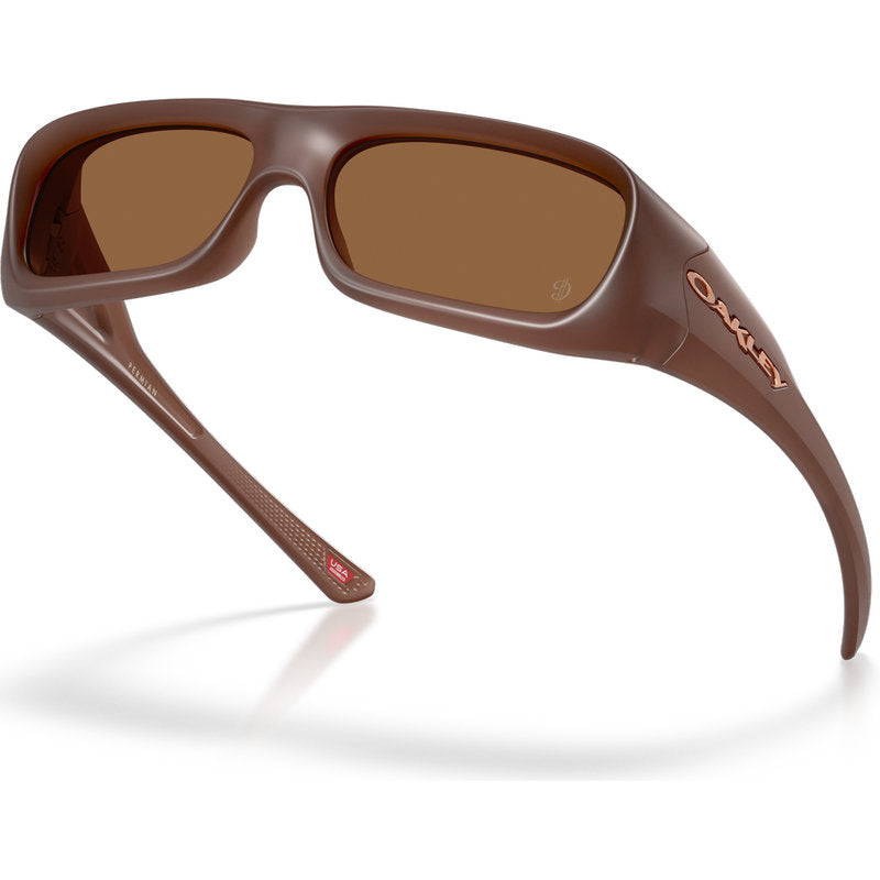 Oakley Permian Matte Transparent Mahogany Prizm Bronze Angle2