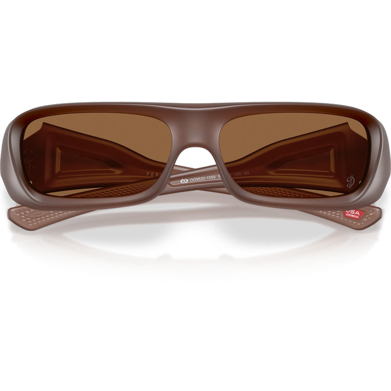 Oakley Permian Matte Transparent Mahogany Prizm Bronze Front2