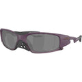 Oakley Plantaris SQ Matte Aubergine Prizm Black Polarised Angle