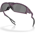 Oakley Plantaris SQ Matte Aubergine Prizm Black Polarised Angle2