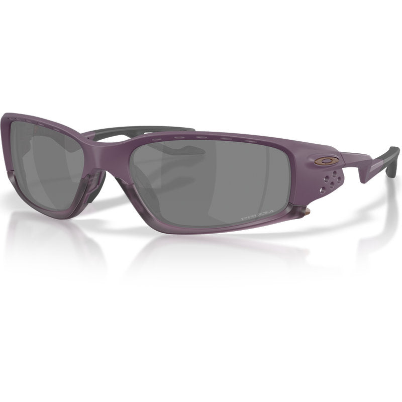 Oakley Plantaris SQ Matte Aubergine Prizm Black Polarised Angle3