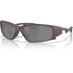 Oakley Plantaris SQ Matte Aubergine Prizm Black Polarised Angle3