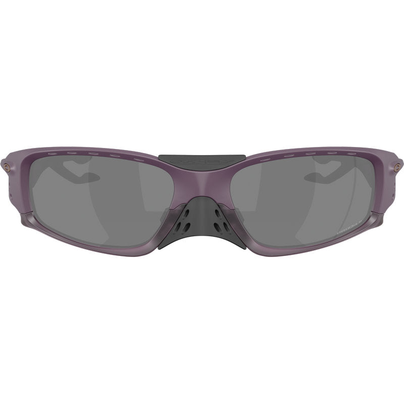 Oakley Plantaris SQ Matte Aubergine Prizm Black Polarised Front