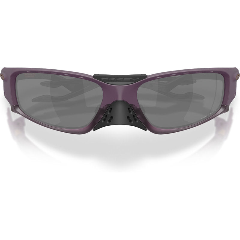Oakley Plantaris SQ Matte Aubergine Prizm Black Polarised Front2