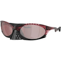 Oakley Plantaris Transparent Red Iron Prizm Snow Black Angle