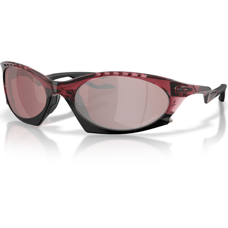 Oakley Plantaris Transparent Red Iron Prizm Snow Black Angle3