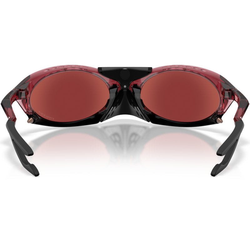 Oakley Plantaris Transparent Red Iron Prizm Snow Black Inner