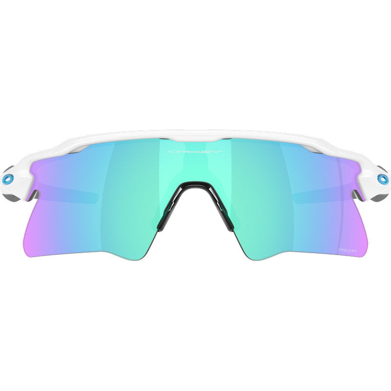 Oakley Radar EV Heater Polished White Prizm Sapphire Front