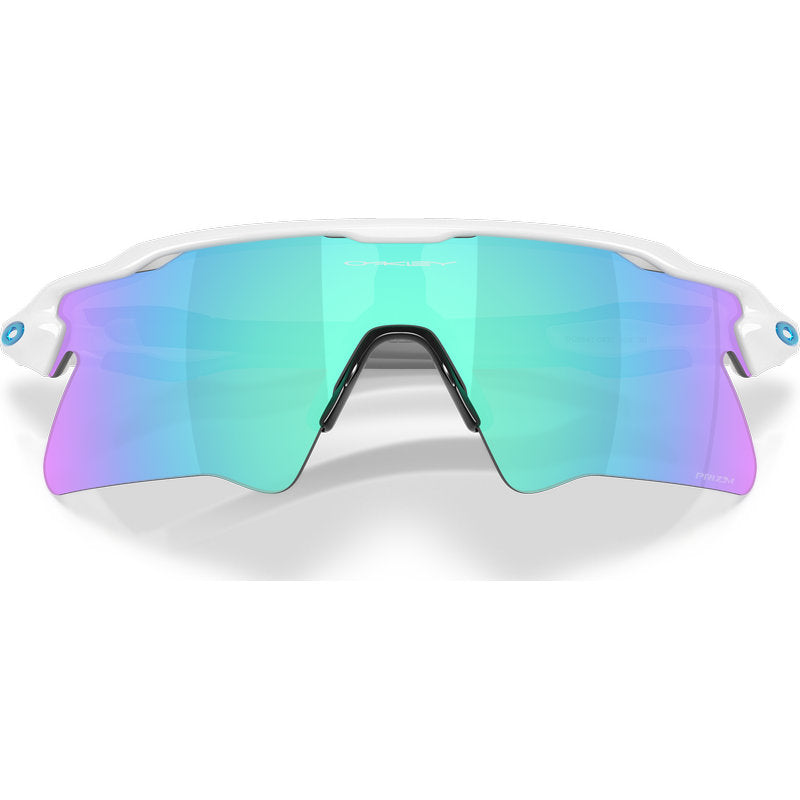Oakley Radar EV Heater Polished White Prizm Sapphire Front2