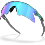 Oakley Radar EV Heater Transparent Pacific Prizm Sapphire Polarised Angle2