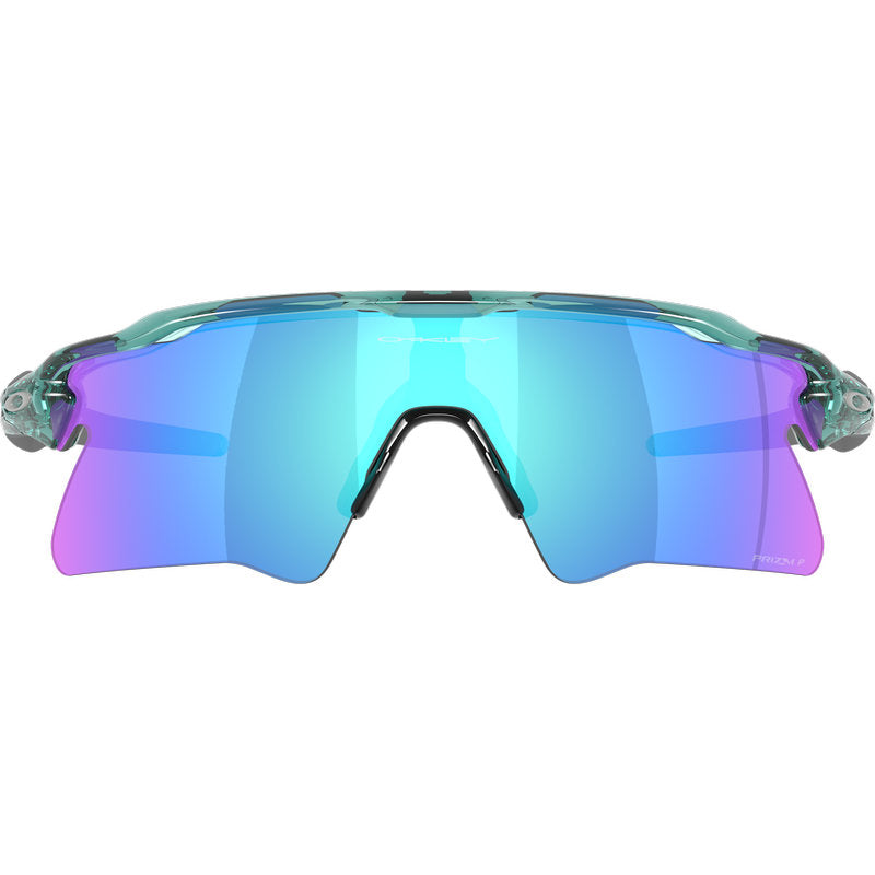 Oakley Radar EV Heater Transparent Pacific Prizm Sapphire Polarised Front